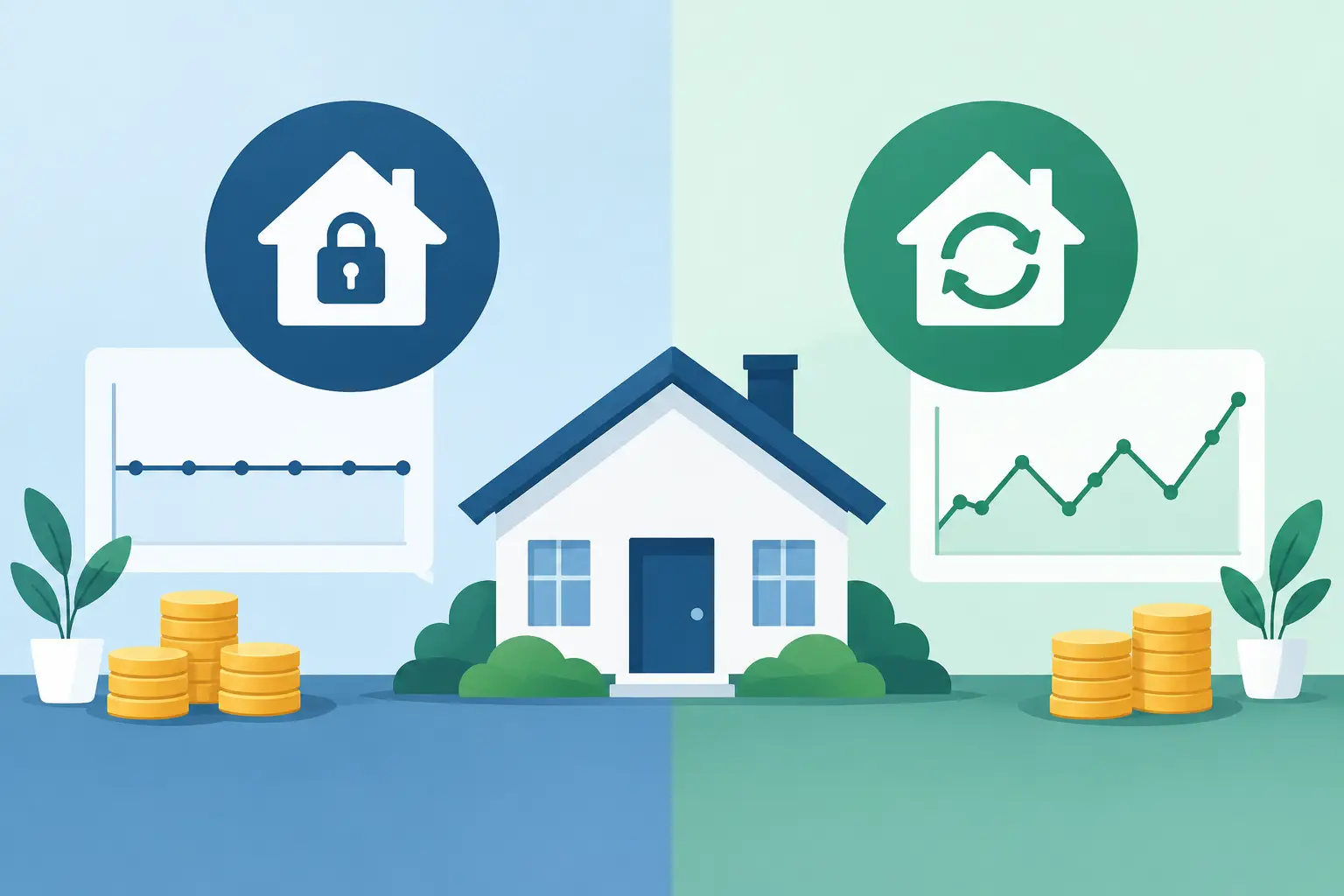 Fixed Rate Versus Adjustable Mortgage Compared